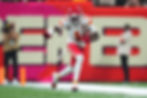 Xavier Worthy during last year's Super Bowl. C/O to Cooper Neill/Getty Images via bleacherreport.com