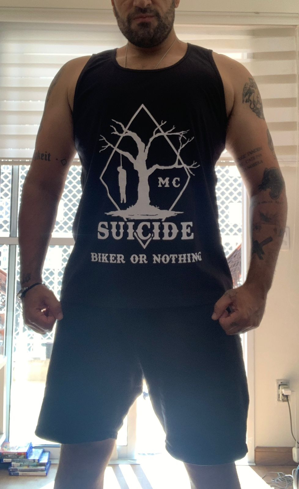 Camiseta regata preta (Membro)
