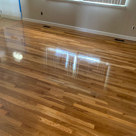 hard wood floor installation