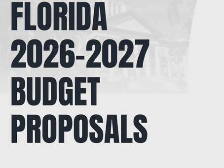 Florida 2026-2027 Budget Proposals