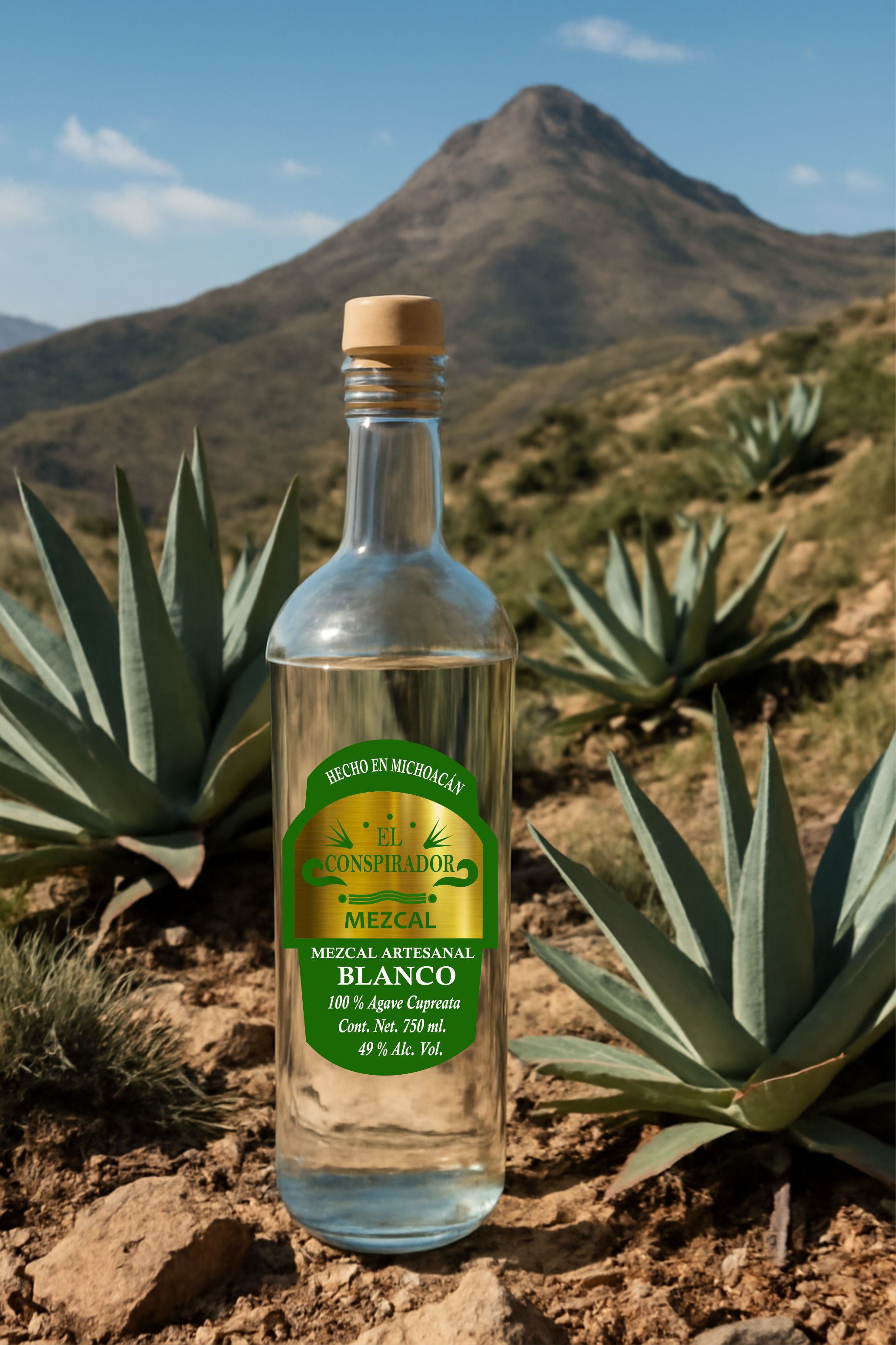 MEZCAL BLANCO ARTESANAL CERTIFICADO