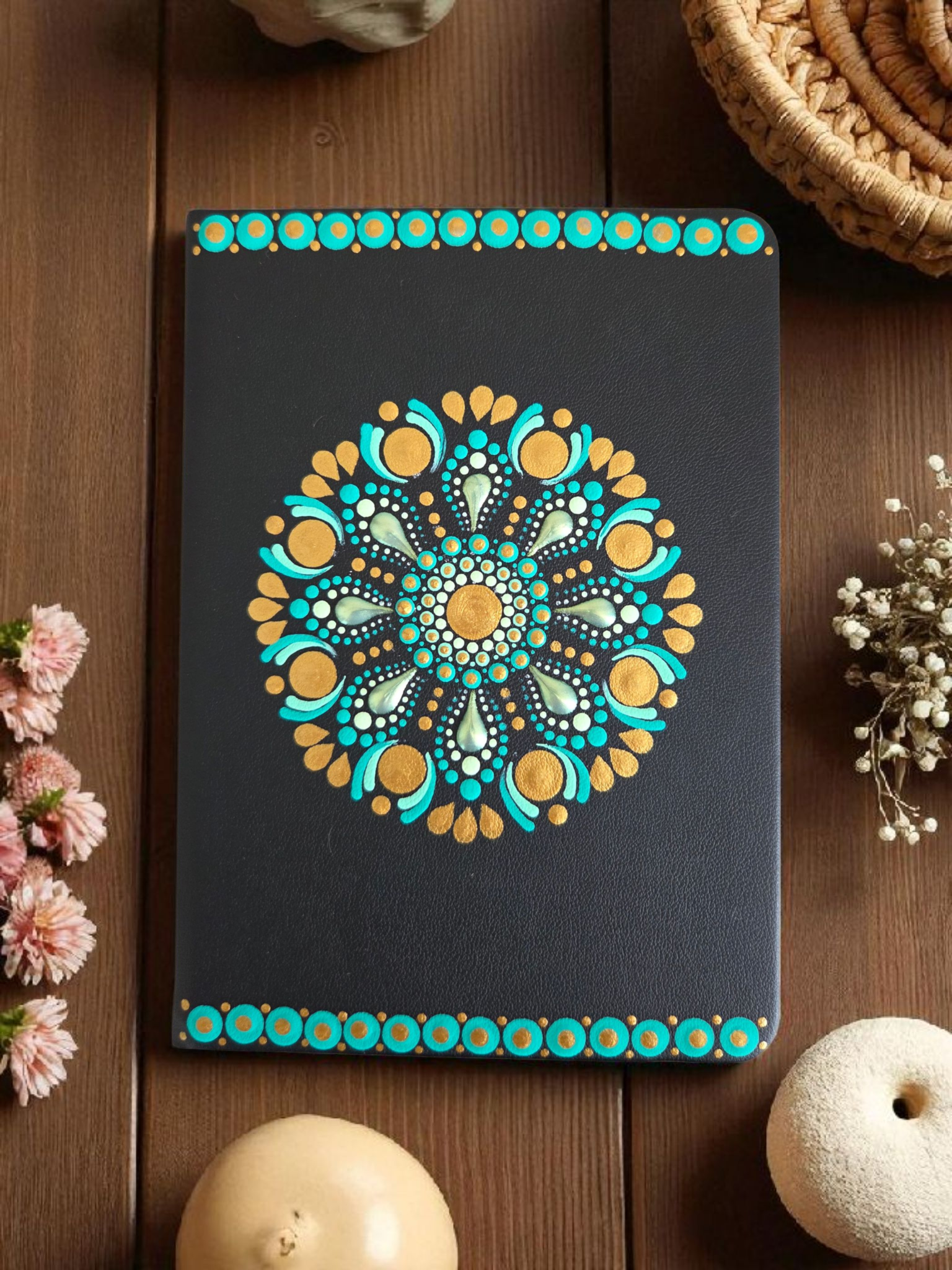 Small Mandala Dot Art Journal