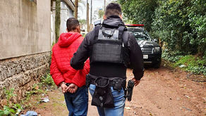 POLÍCIA CIVIL E BRIGADA MILITAR PRENDEM FORAGIDO POR HOMICÍDIO