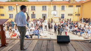 EM RIO PARDO, GOVERNADOR DÁ INÍCIO AO ANO LETIVO DA REDE ESTADUAL DE ENSINO