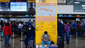 MÁSCARAS EM AVIÕES E AEROPORTOS SÃO OBRIGATÓRIAS A PARTIR DE HOJE