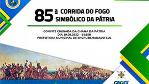 Município receberá a 85ª Corrida do Fogo Simbólico da Pátria. 