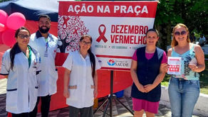 SECRETARIA DE SAÚDE PROMOVE AÇÃO DO DEZEMBRO VERMELHO