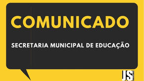 RETORNO DAS ATIVIDADES NA REDE MUNICIPAL DE EDUCAÇÃO TEM ALTERAÇÃO