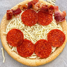 Kids can be as creative as they want with their pizzas and toppings!