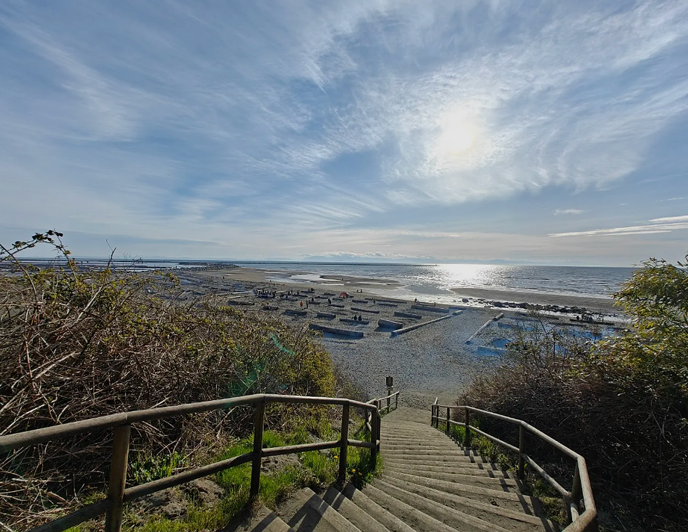 Wreck Beach stairs