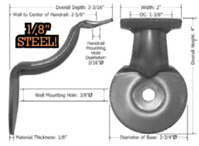 Handrail Brackets
