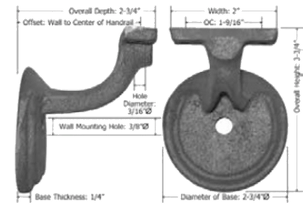 Handrail Brackets