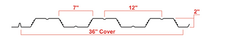 2" DEEP PROFILE IN 18 GAUGE