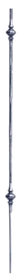 BALUSTERS WITH BUSHINGS