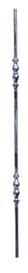 BALUSTERS WITH BUSHINGS