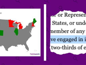 Enmienda 14: así luce mapa de los estados en los que han intentado sacar a Trump de las boletas electorales