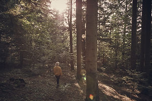 Girl in the Woods
