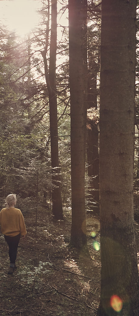 Girl in the Woods