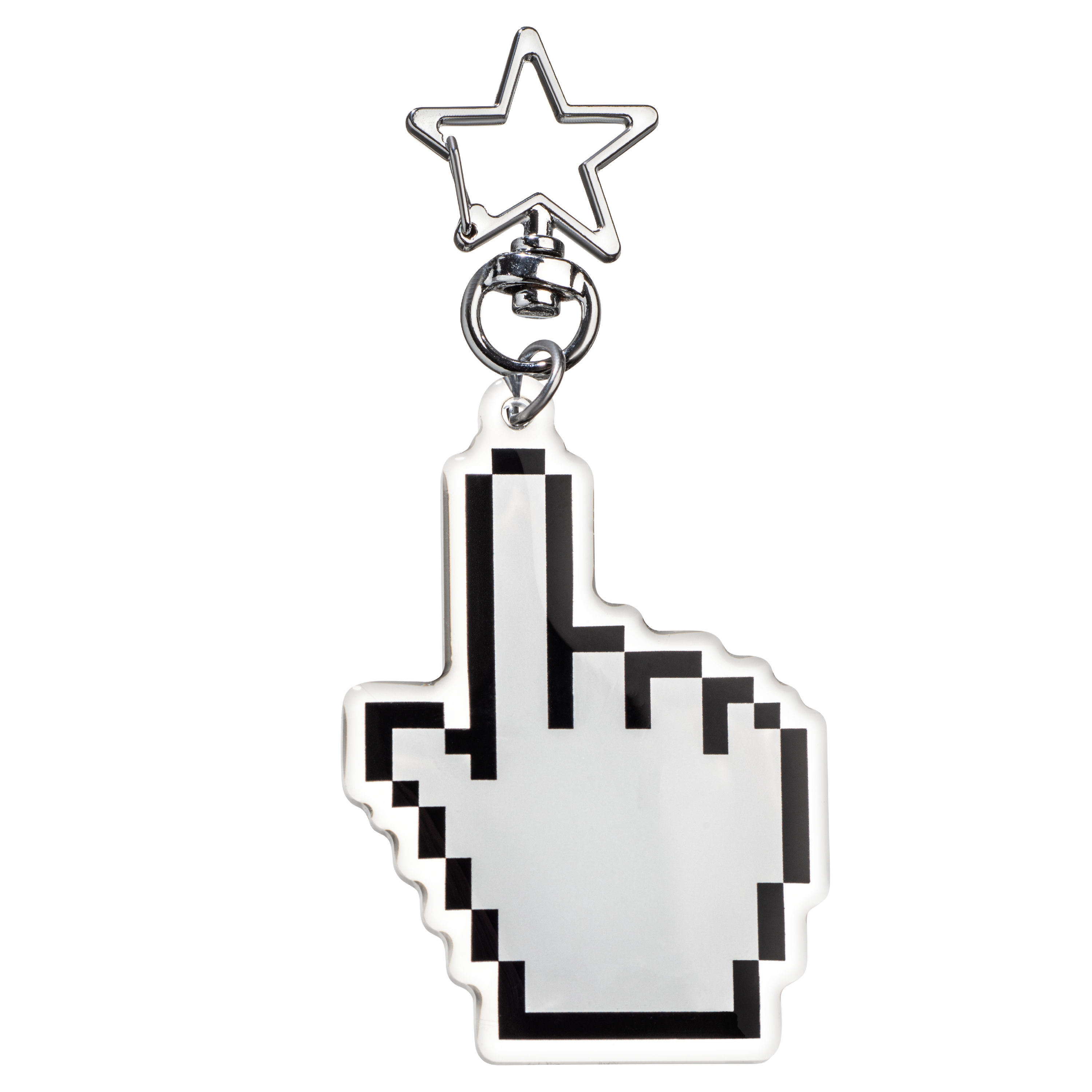 Hand Computer Curser Keychain