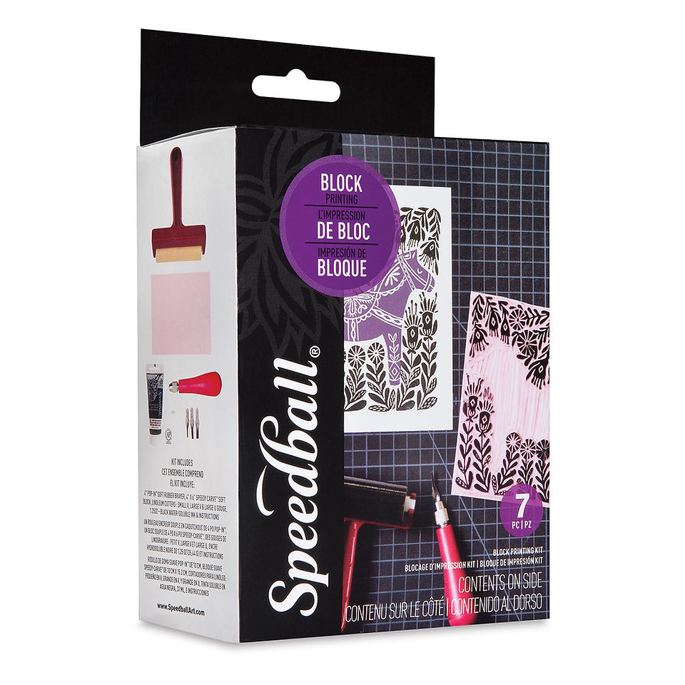 Kit de démarrage linogravure Speedball