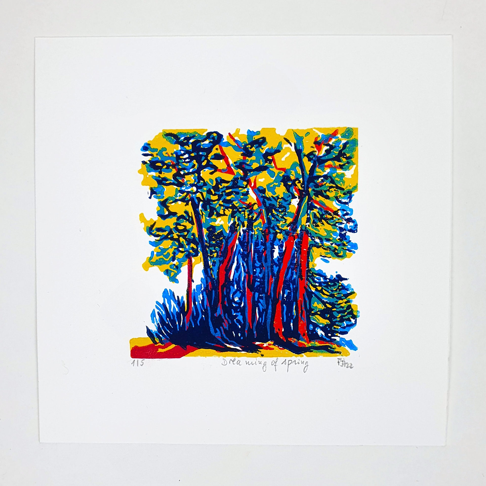 Impression multi plaques : impression finale 4 couleurs