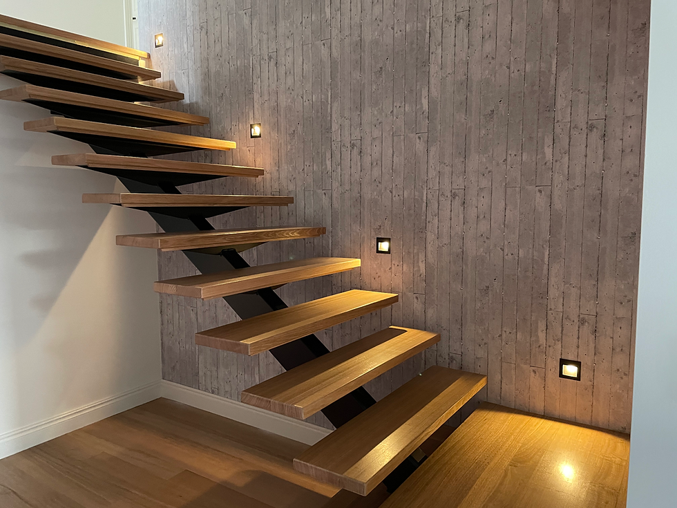 Recessed Stair Lighting