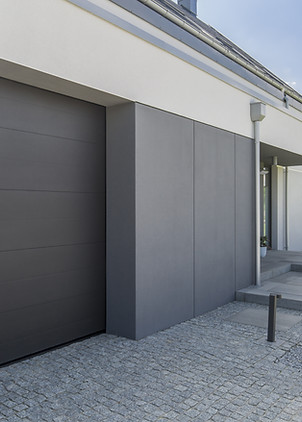 Grey Garage Door