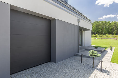 Grey Garage Door