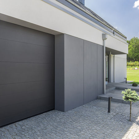 Grey Garage Door