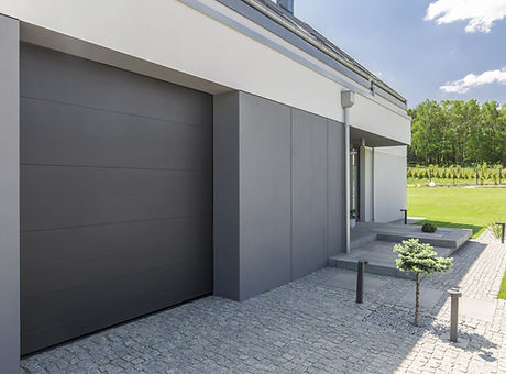 Grey Garage Door