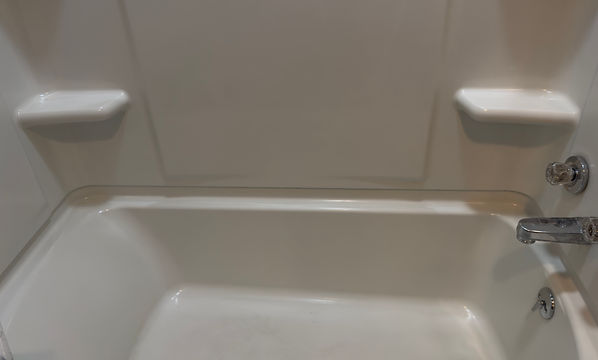 Bathroom before & after