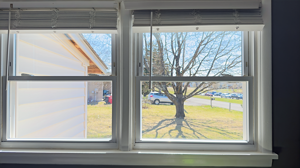 Windows before & after 