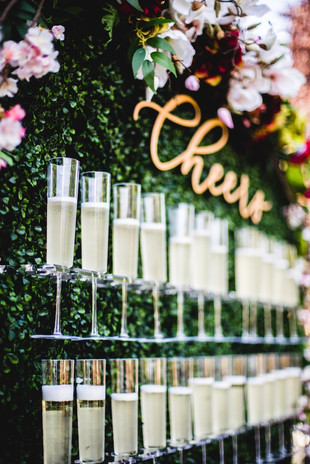 Champagne Wall