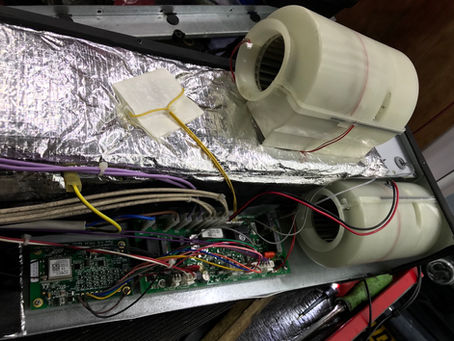 Whale space heater repair