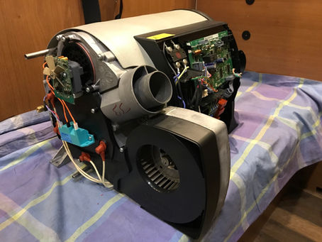 Truma Combi repair.