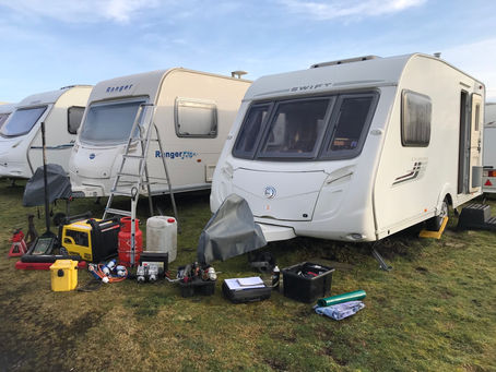 Caravan service.