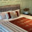 Thumbnail: Bloom Burnt Red Stone Washed Embroidered Bedcover Set