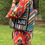 Thumbnail: Distressed Multi-Jacquard Fringe KRI Tote bag