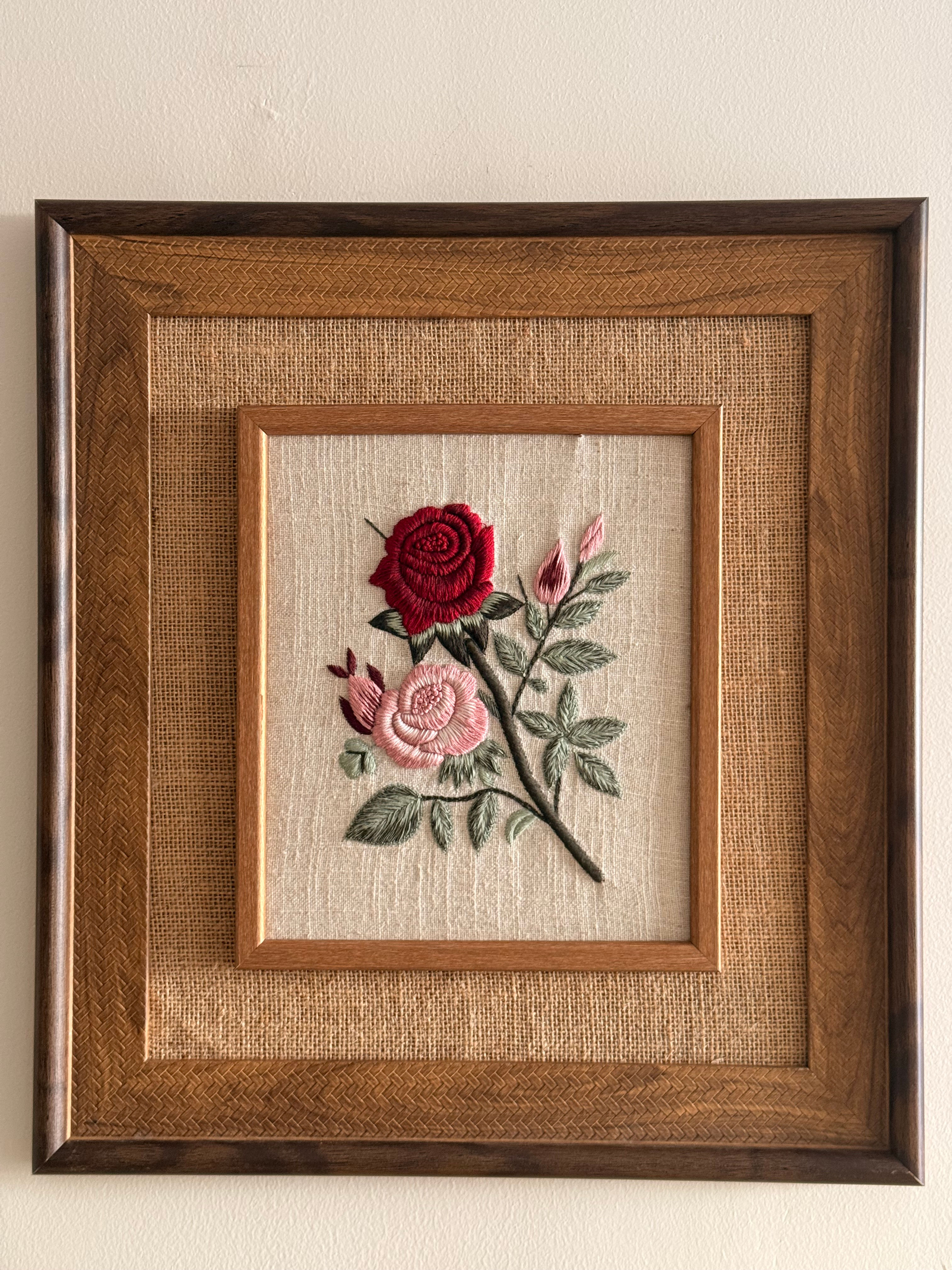 The Vintage Rose Wall Art