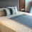 Thumbnail: Ivory Bloom 3D embroidered bedcover set