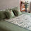 Thumbnail: Bloom Forest Green Bedsheet Set