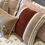 Thumbnail: Bloom Burnt Red Stone Washed Embroidered Bedcover Set