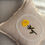 Thumbnail: Bloom Yellow Marigold Pearls Cushion Cover