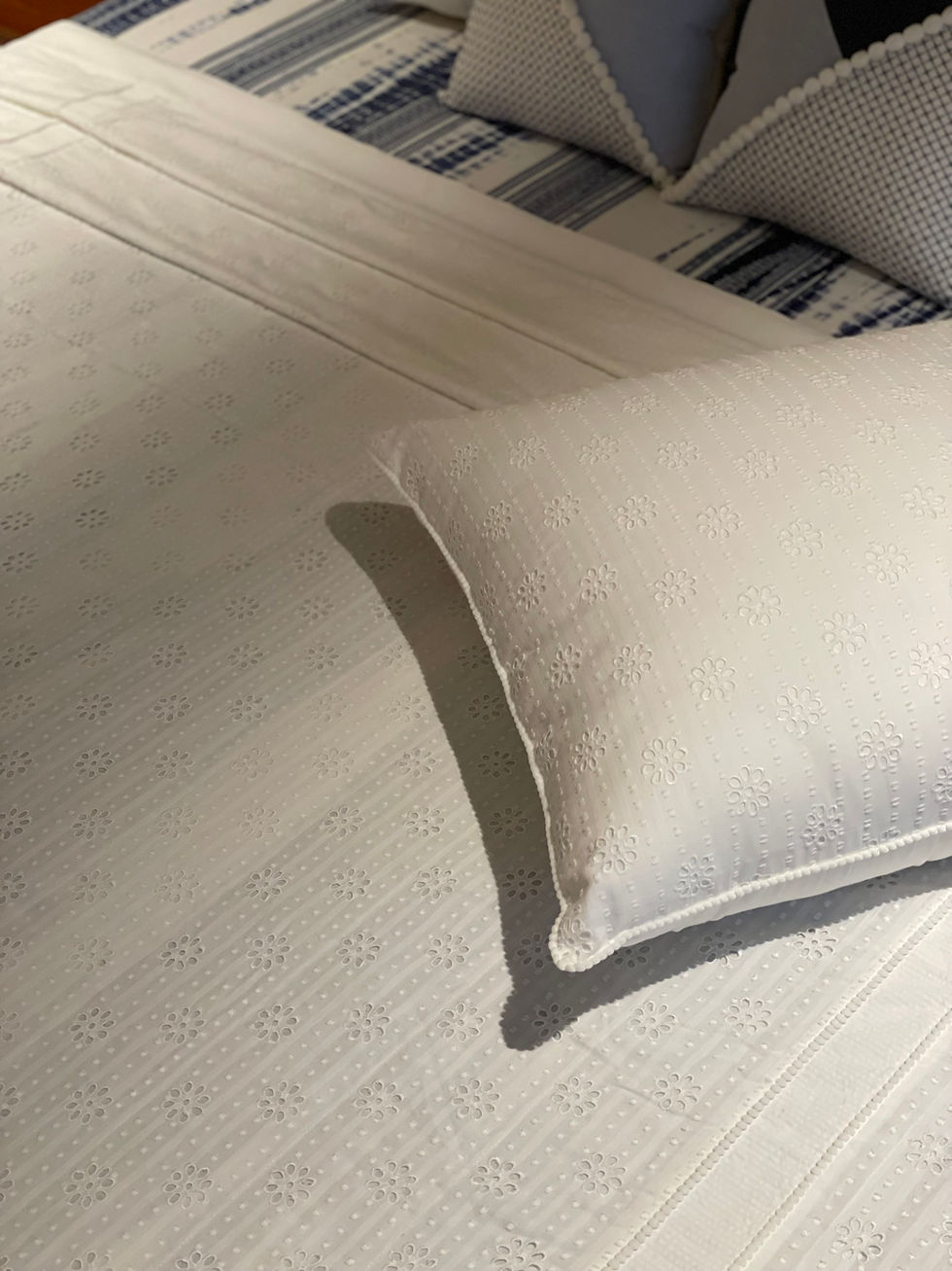 Thumbnail: Ivory Pretty In White Bedcover Set