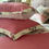 Thumbnail: Bloom Pink Paisley Darbar Bedsheet Set