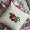 Thumbnail: Bloom Red Rose Branch Cushion Cover