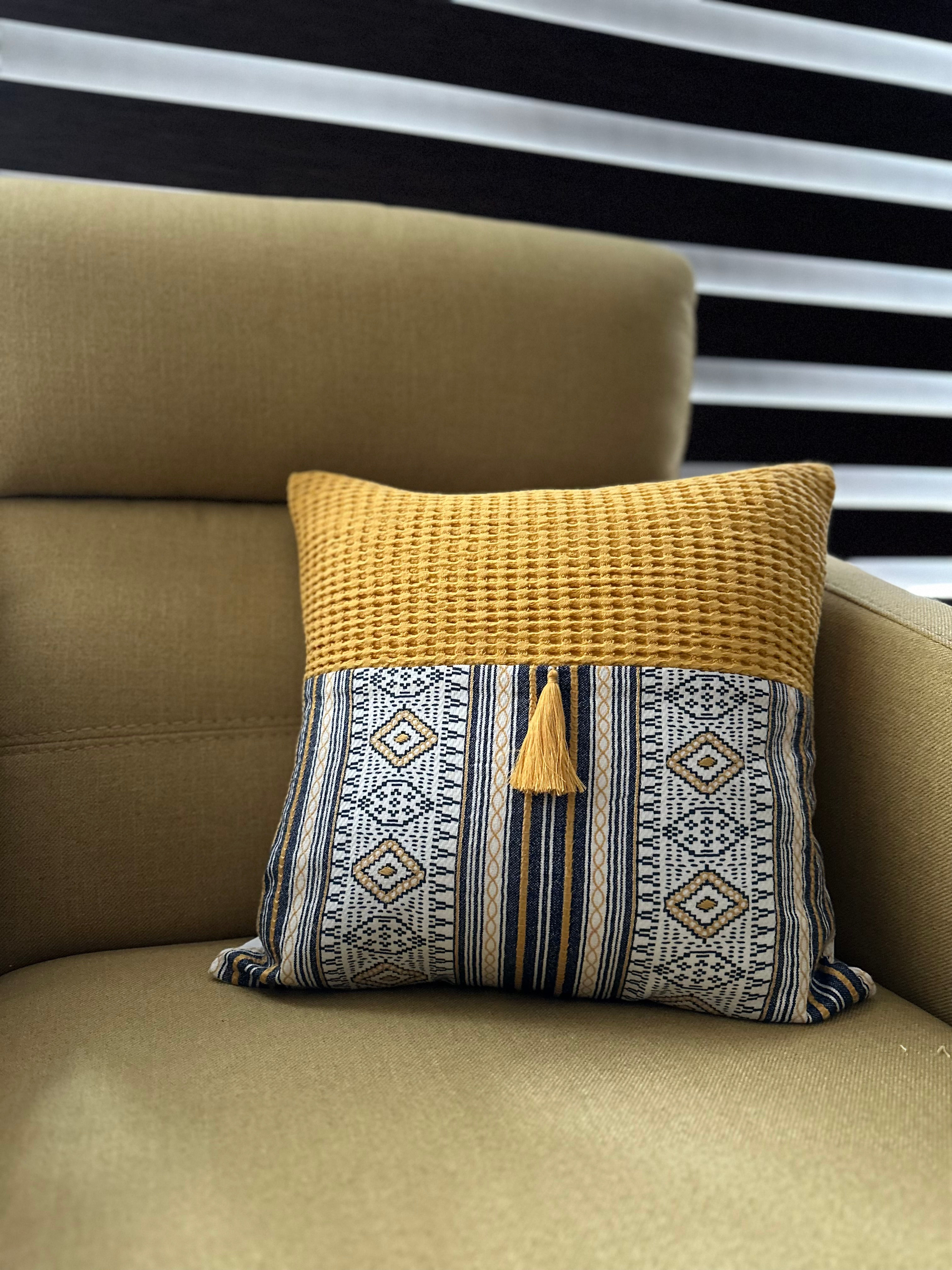 The Minimalist Sunny Embroidered Cushion Covers