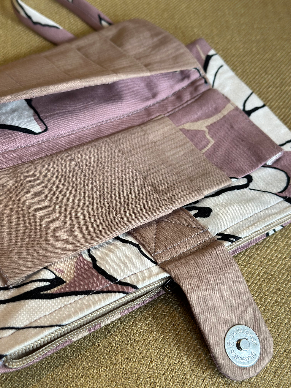 Thumbnail: Bloom Floral Printed Multi Wallet Sling