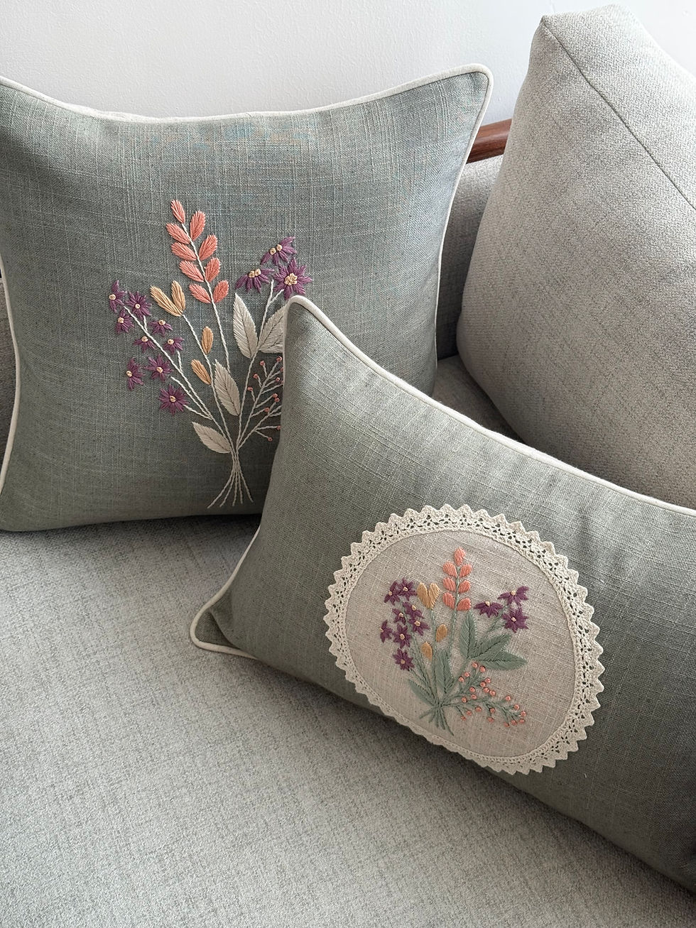 Thumbnail: Bloom Green Farm Cushion Cover