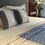 Thumbnail: Ivory Bloom 3D embroidered bedcover set